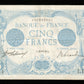 FRANCE - 5 Francs Bleu Janvier 1916 F.02.35, P.70 TTB / VF