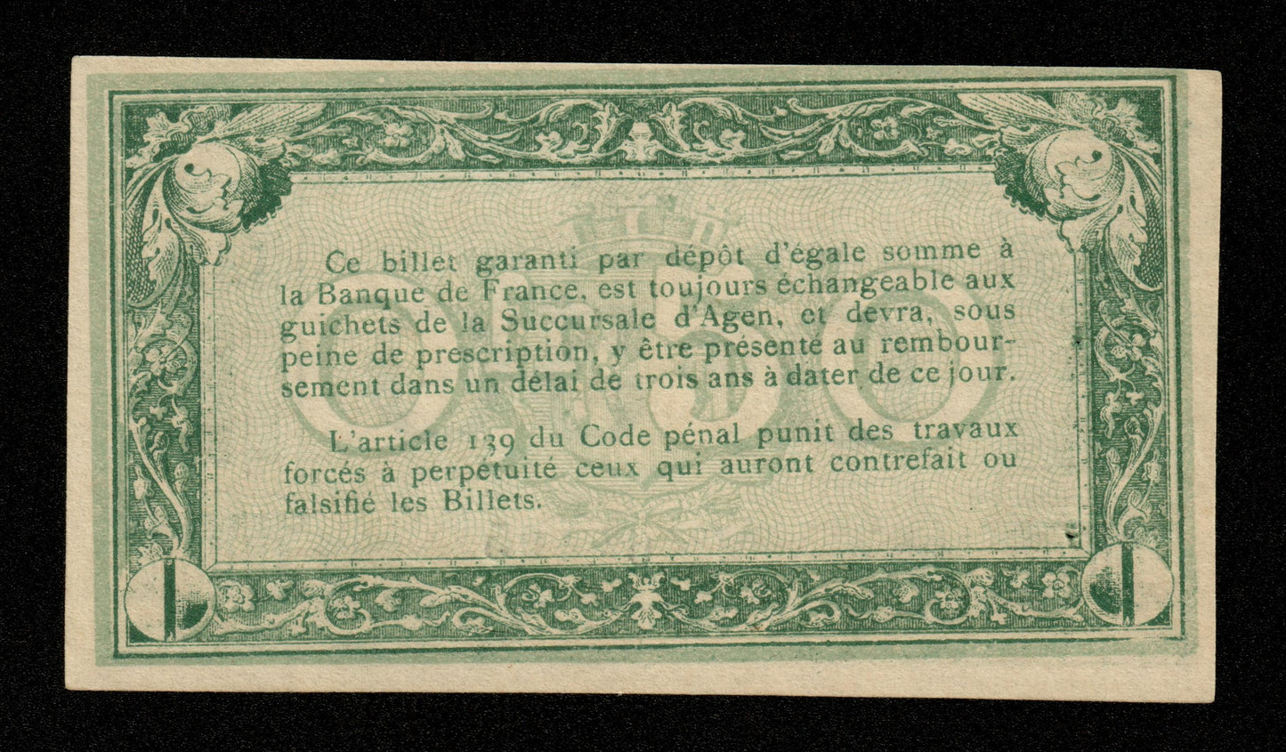 FRANCE - Chambre de Commerce d'Agen, 50 Centimes 1914 JP.02.01 SUP+ / XF+