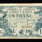 FRANCE - Chambre de Commerce d'Ajaccio et Bastia, 1 Franc 1917-1918 JP.03.07 TTB / VF