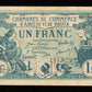 FRANCE - Chambre de Commerce d'Ajaccio et Bastia, 1 Franc 1920 JP.03.09 SUP+ / XF+