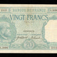 FRANCE - 20 Francs Bayard 1917 F.11.02, P.74 TTB / VF