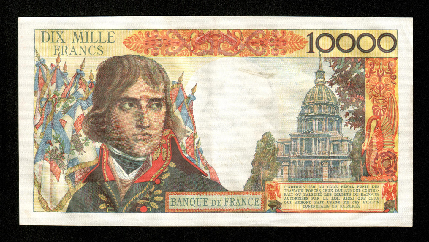 FRANCE - 10000 Francs Bonaparte 1957 F.51.07, P.136b SUP / XF