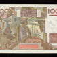 FRANCE - 100 Francs Jeune Paysan 1954 F.28.43, P.128d pr.NEUF / UNC-