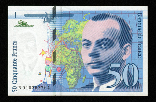 FRANCE - 50 Francs Saint Exupéry 1993 F.72.02, P.157b pr.NEUF / UNC-