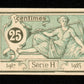 FRANCE - Chambre de Commerce d'Aurillac, Cantal, 25 Centimes 1917 1923 JP.16.11 SPL / AU