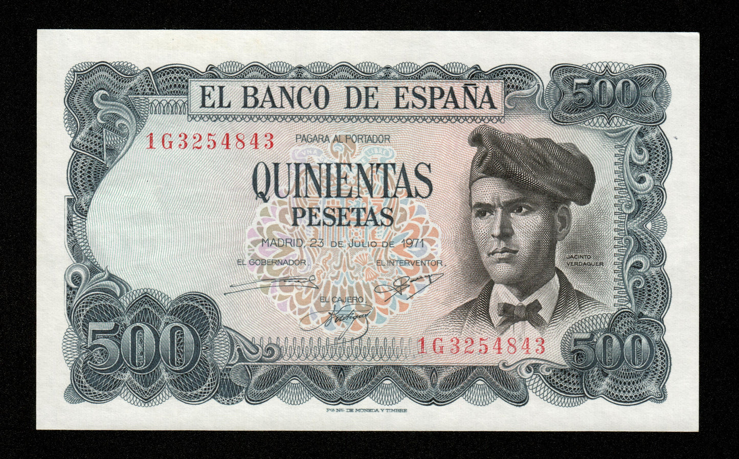 ESPAGNE - SPAIN - 500 Pesetas 1971 P.153a pr.NEUF / UNC-