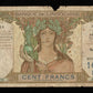 NOUVELLE CALÉDONIE - NEW CALEDONIA - 100 Francs (1953) P.42c B / Good