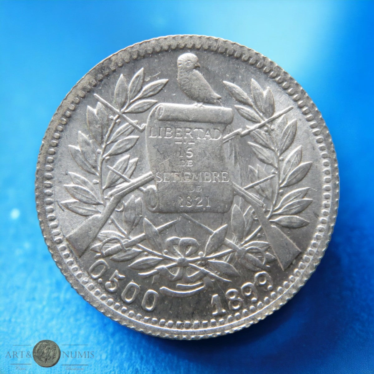 GUATEMALA - 1 Real 1899 KM.174