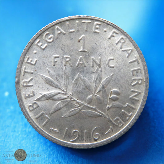 FRANCE - 1 Franc semeuse 1916 F.22