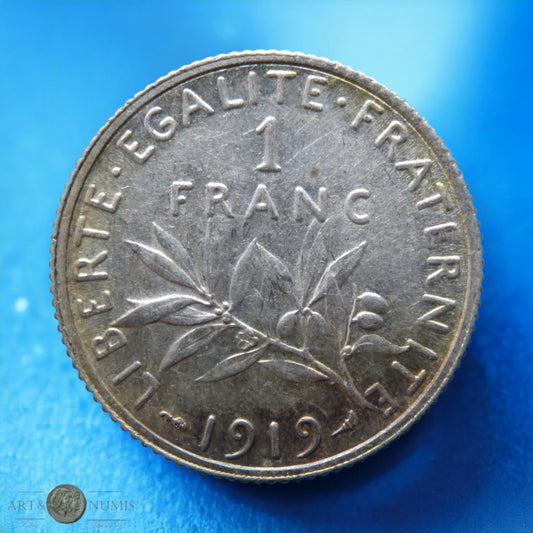 FRANCE - 1 Franc semeuse 1919 F.25