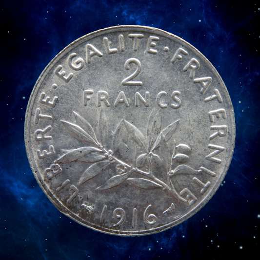 FRANCE - 2 Francs semeuse 1916 F.18