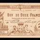 FRANCE - Bon de 2 Francs, Ville de Mouy (Oise) 1915 JP.60-42 SUP+ / XF+