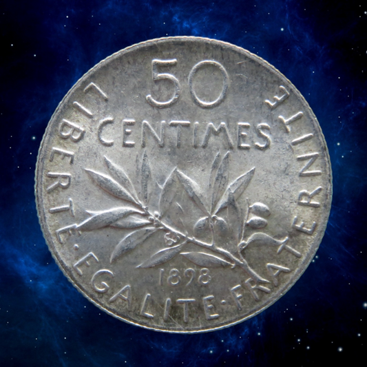FRANCE - 50 Centimes 1898 F.190
