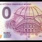 Billet Souvenir 0 Euro - Italy, GALLERIA VITTORIO EMANUELE MILANO 2018-1 NEUF / UNC