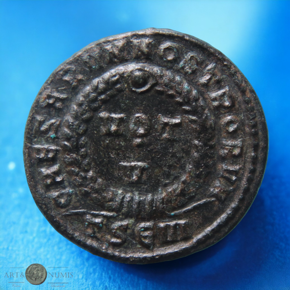 LICINIUS II - Centenionalis CAESARVM NOSTRVM, Thessalonica