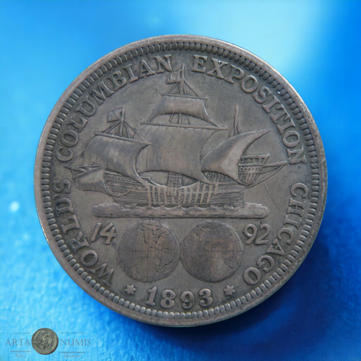 USA - 1/2 Dollar Colombian exposition 1893 KM.115