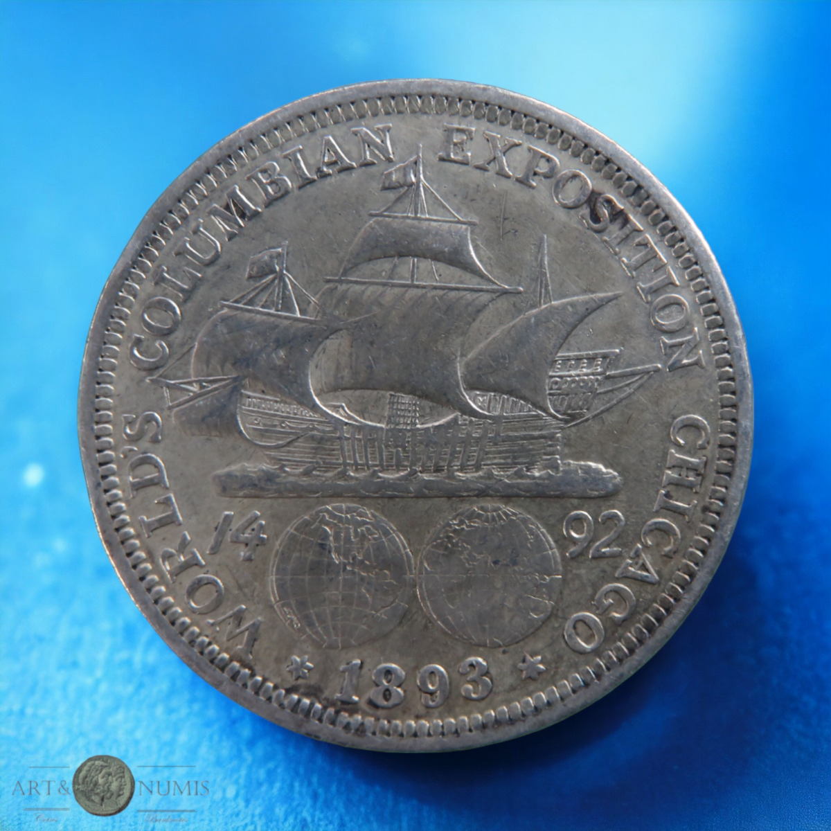 USA - 1/2 Dollar Colombian exposition 1893 KM.115