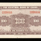 CHINE - The Central Bank of China, 100 Yuan 1941 Pick 243a pr.NEUF / UNC-