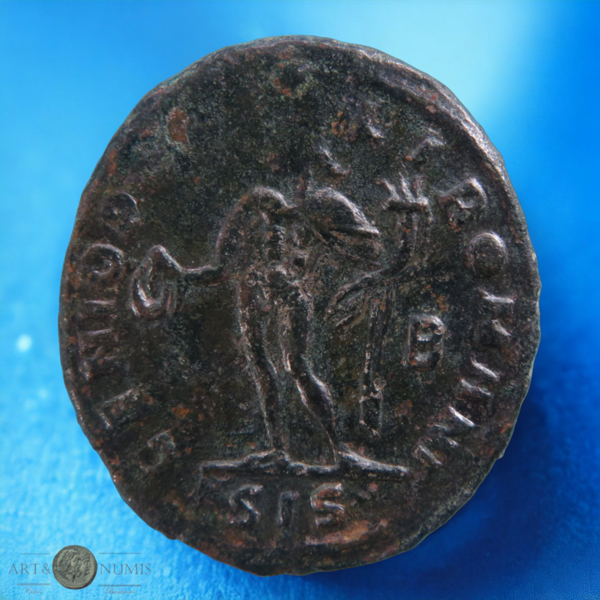 CONSTANCE Ier - CONSTANTIUS I - Follis GENIO POPVLI ROMANI, Siscia