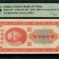 CHINE - Central Bank of China, 2000 Customs Gold Units 1948 Pick 357 NEUF / PMG Gem Unc 65 EPQ