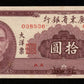 CHINE - Kwangtung Provincial Bank, 10 Yuan 1949 Pick S2458 pr.NEUF / UNC-