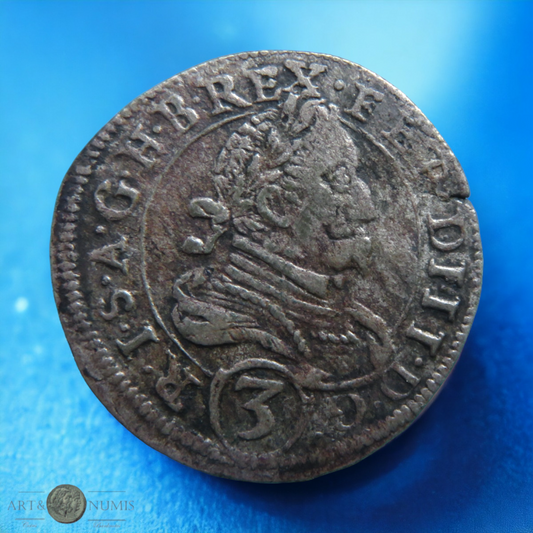 AUTRICHE - AUSTRIA - Ferdinand II - 3 Kreuzer 1629 Graz