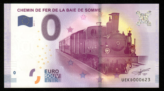 Billet Souvenir 0 Euro - France, CHEMIN DE FER DE LA BAIE DE SOMME 2017-1 NEUF / UNC