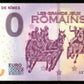 Billet Souvenir 0 Euro - France, ARÈNES DE NÎMES LES GRANDS JEUX ROMAINS 2019-3 NEUF / UNC