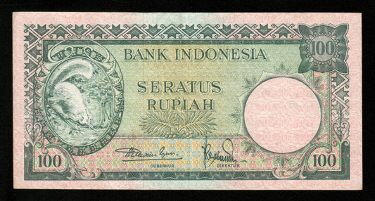 INDONÉSIE - INDONESIA - 100 Rupiah (1957) Pick 51 pr.SUP / XF-