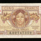 FRANCE - 5 Francs Trésor Français 1947 VF.29.01 Pick M6a TTB / VF