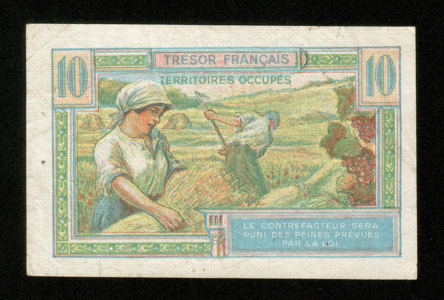 FRANCE - 10 Francs Trésor Français 1947 VF.30.01 Pick M7a TTB / VF