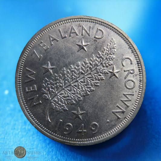 NOUVELLE-ZELANDE - NEW ZEALAND - 1 Crown 1949 KM.22