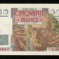 FRANCE - 50 Francs Le Verrier 1947 F.20.07 Pick 127b pr.NEUF / UNC-