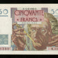 FRANCE - 50 Francs Le Verrier 1949 F.20.11 Pick 127b pr.NEUF / UNC-