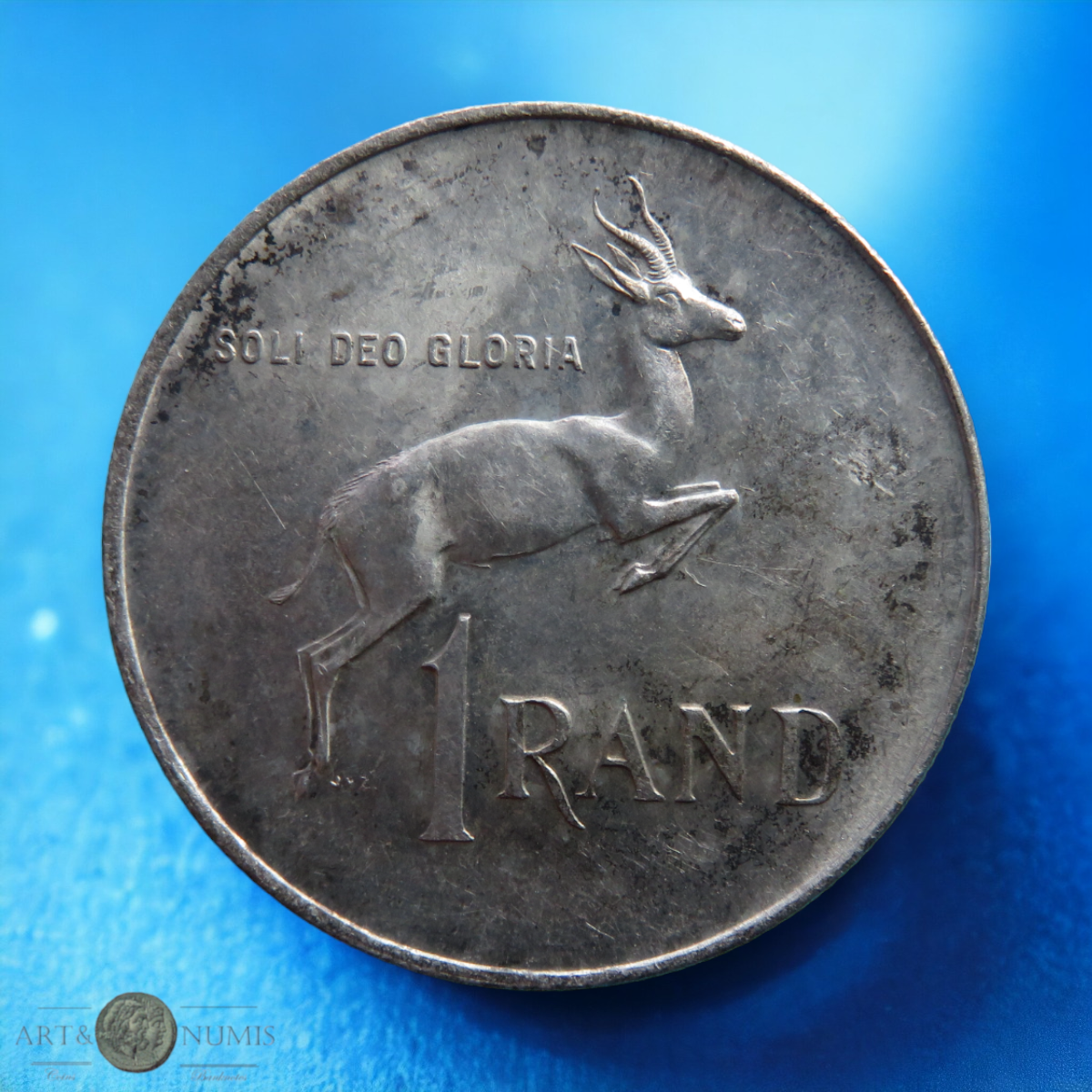 AFRIQUE DU SUD - SOUTH AFRICA - 1 Rand 1966 KM.71.2