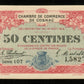 FRANCE - Chambre de Commerce de Cognac 50 Centimes 1916 JP.49.01 pr.NEUF / UNC-