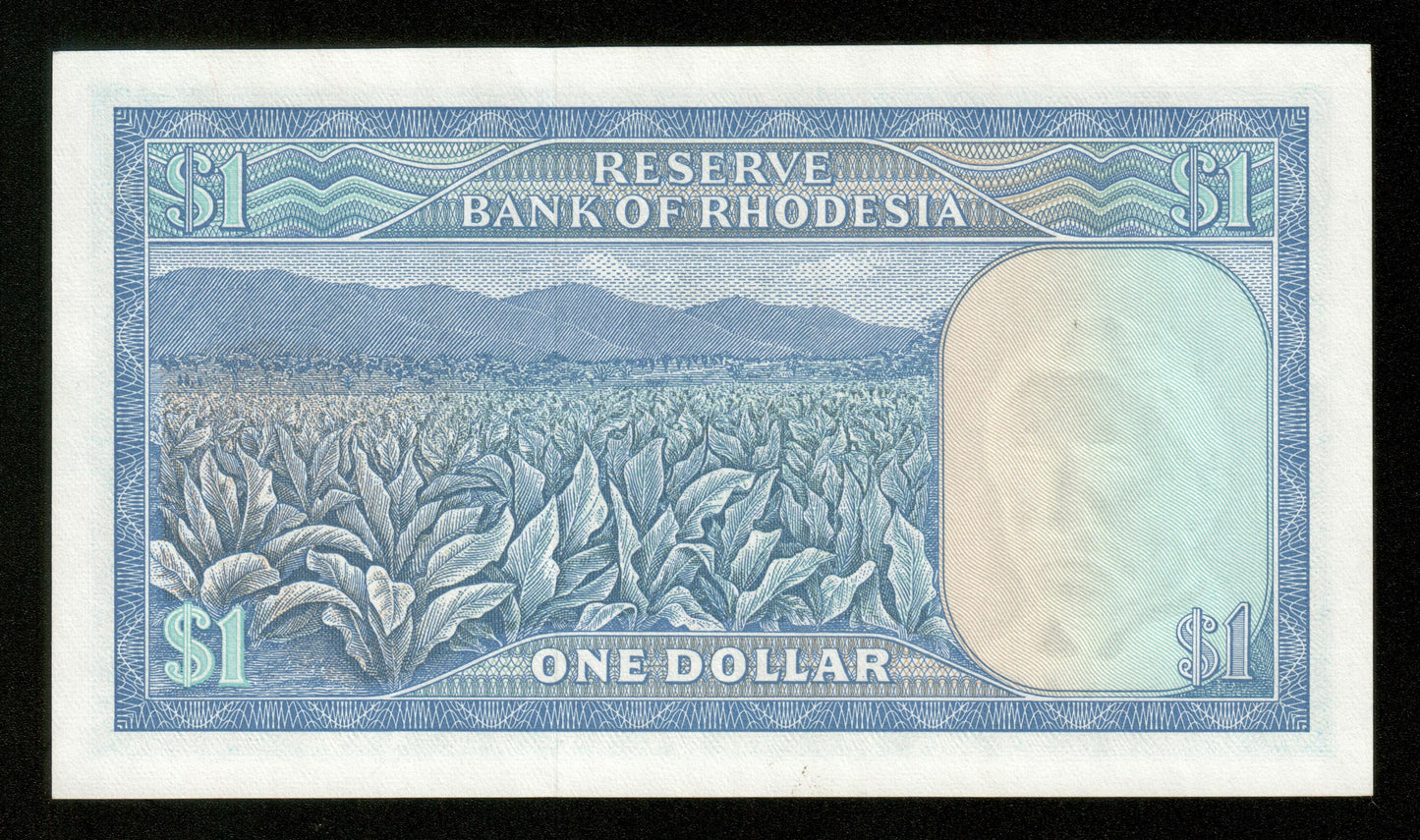 RHODÉSIE - RHODESIA - 1 Dollar 1974 Pick 30j NEUF / UNC