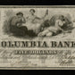 ÉTATS UNIS D'AMÉRIQUE - USA - Obsolete, Columbia Bank Washington - 5 Dollars $5 1852 (1850's) SUP / XF