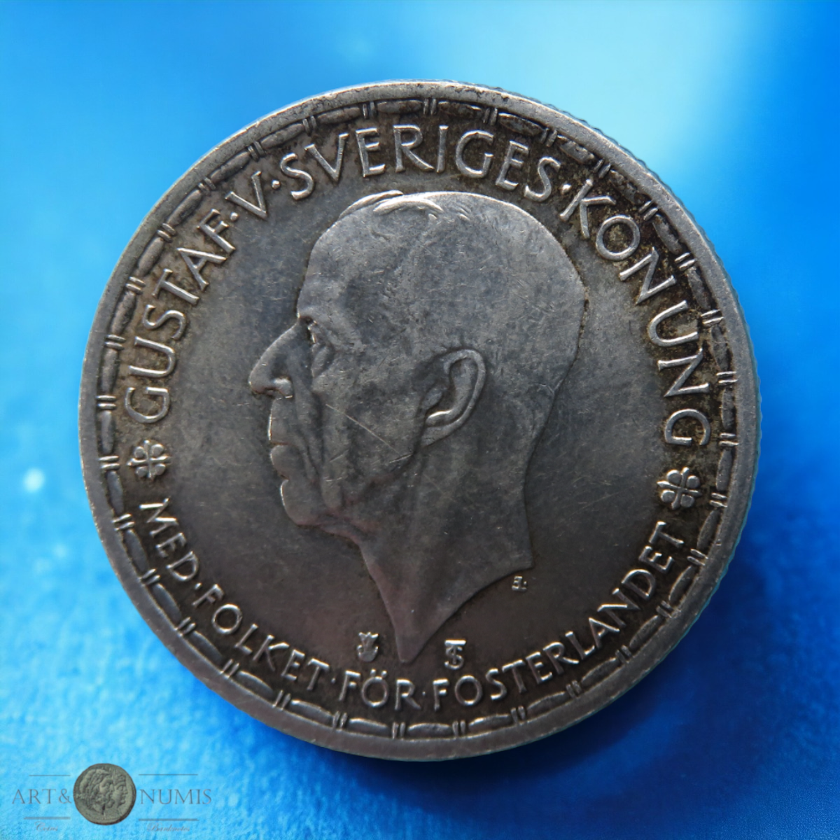 SUEDE - SWEDEN - 2 Kronor 1950 KM.815