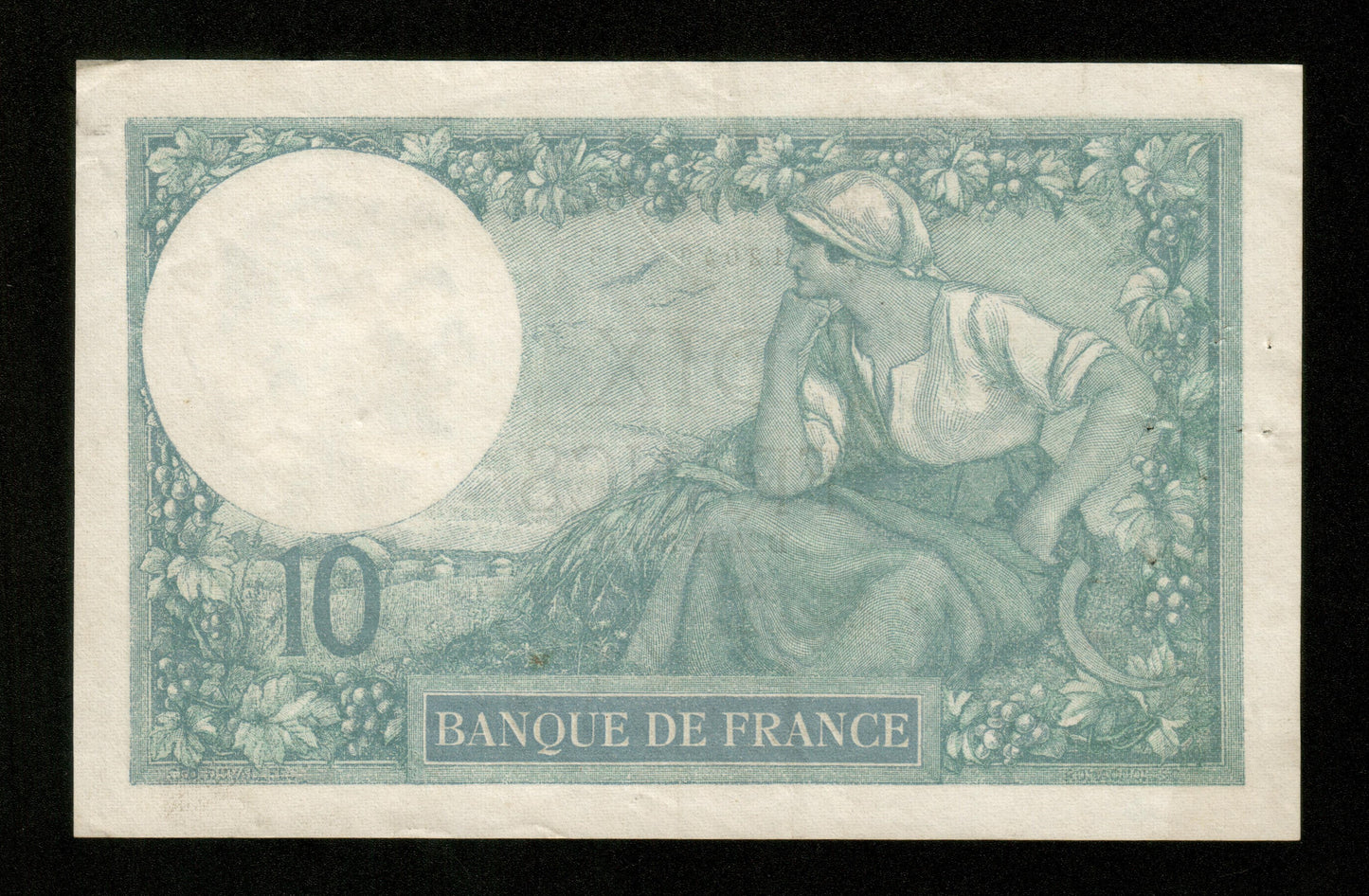 FRANCE - 10 Francs Minerve 1917 F.06.02a Pick 73a TTB+ / VF+