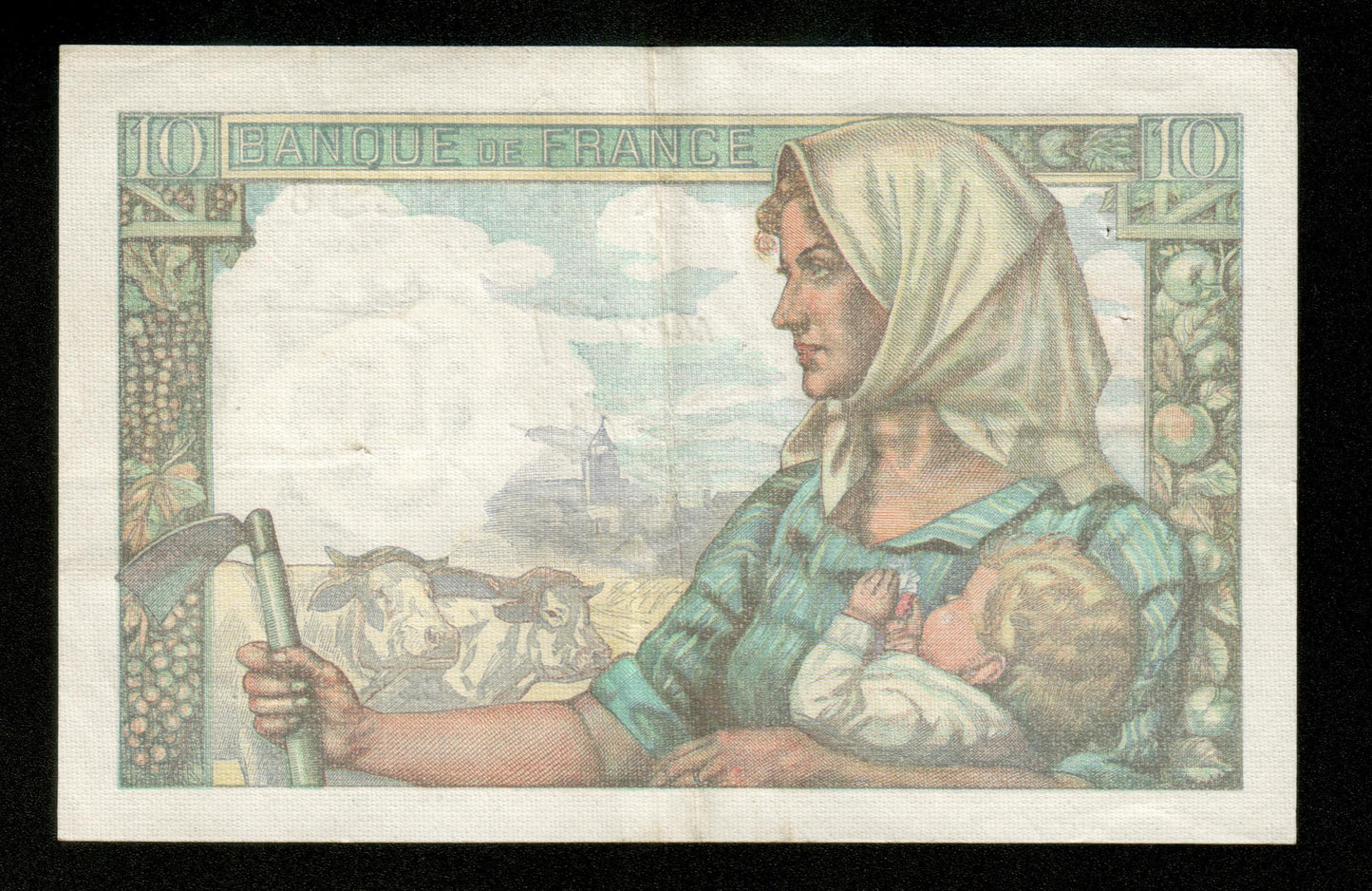 FRANCE - 10 Francs Mineur 1941 F.08.02 Pick 99b TTB / VF