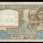 FRANCE - 20 Francs Science et travail 1940 F.12.03 Pick 92a TTB / VF