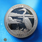 USA - Silver Quarter dollar Proof Bombay Hook 2015