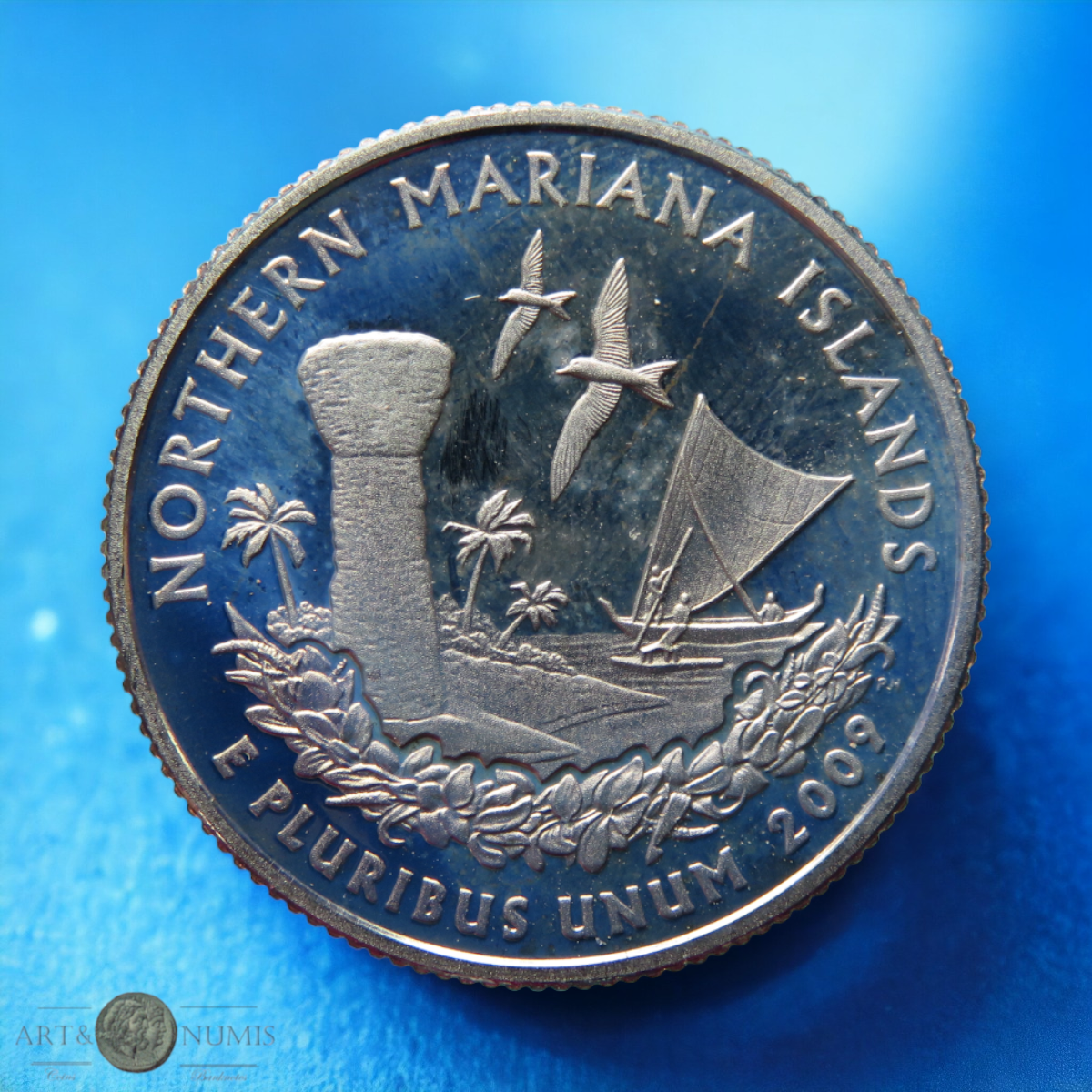 USA - Quarter dollar Proof Northern Mariana Islands 2009 S