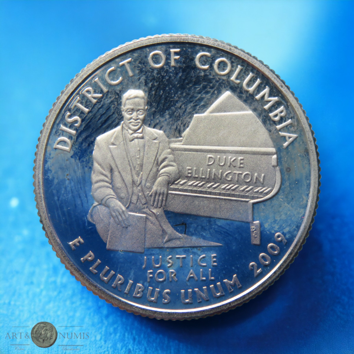 USA - Quarter dollar Proof District of Columbia 2009 S