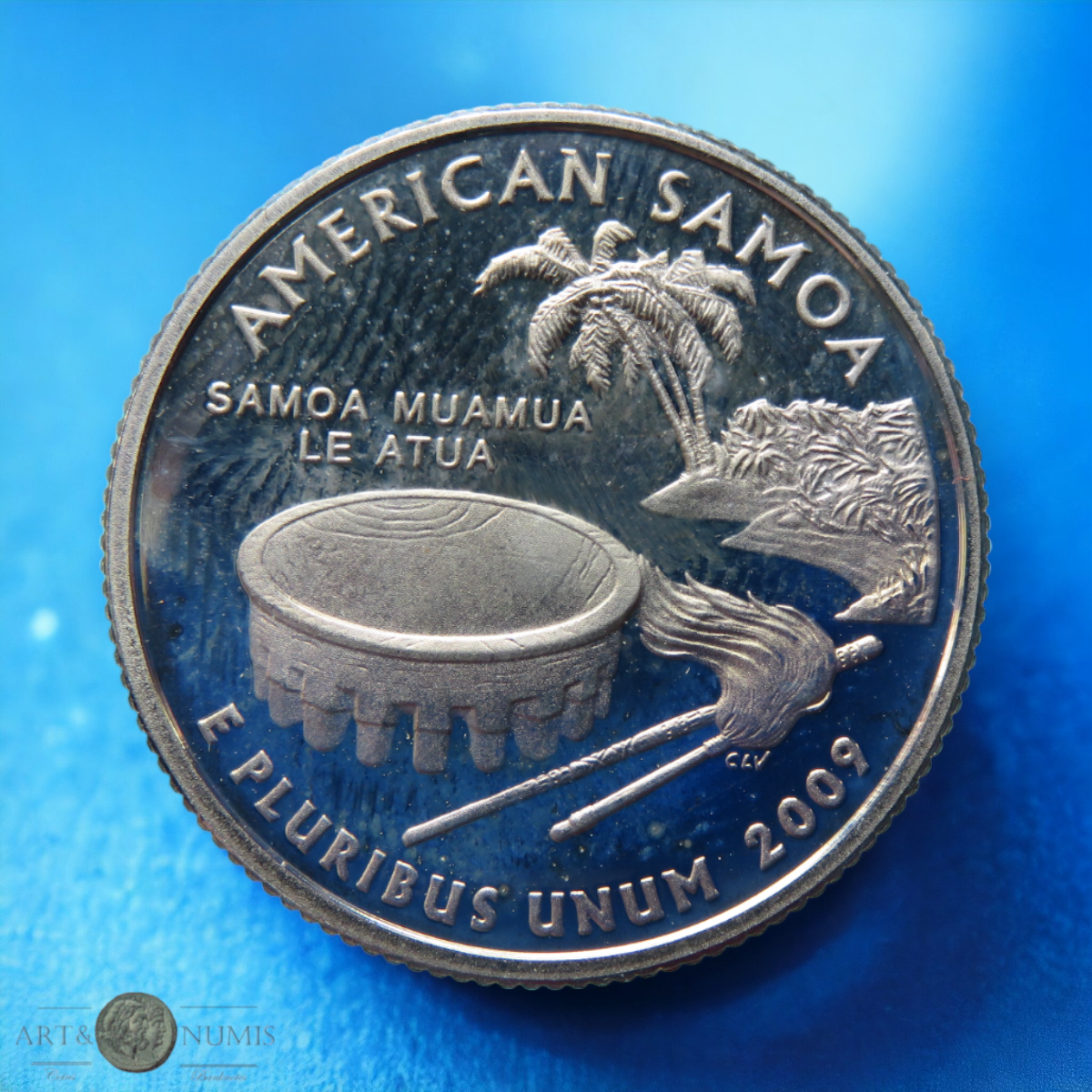 USA - Quarter dollar Proof Samoa 2009 S