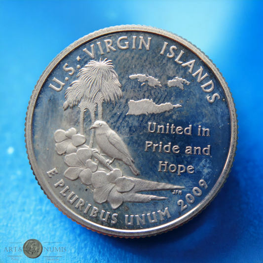 USA - Quarter dollar Proof Virgin Islands 2009 S