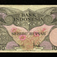 INDONÉSIE - INDONESIA - 1000 Rupiah 1959 Pick 71a TTB / VF