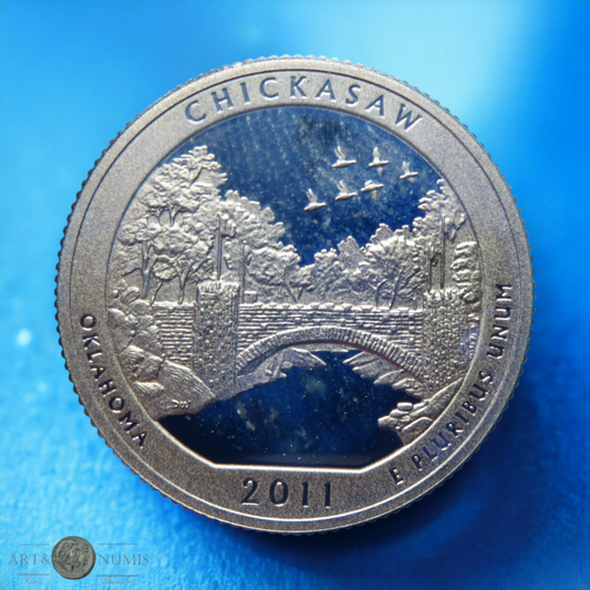 USA - Quarter dollar Proof Chickasaw 2011 S