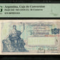 ARGENTINE - ARGENTINA, Caja de Conversión - 50 Centavos 1897 (1918-1921) Pick 242 SPL  / PMG AU 55